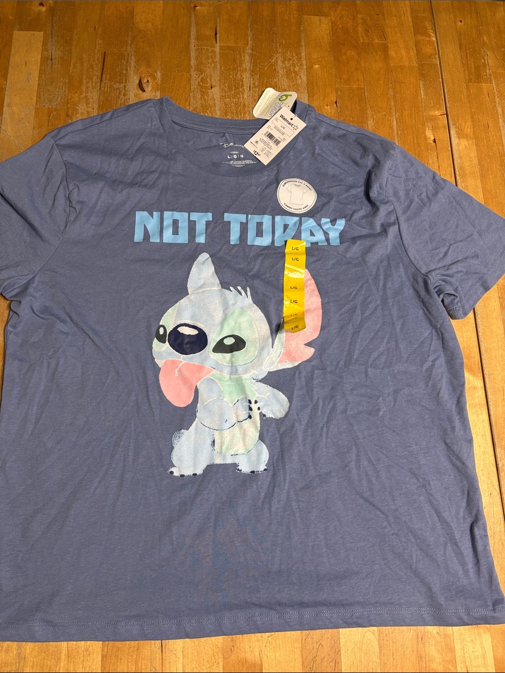 Disney NWT Lilo and Stitch Not Today Tshirt